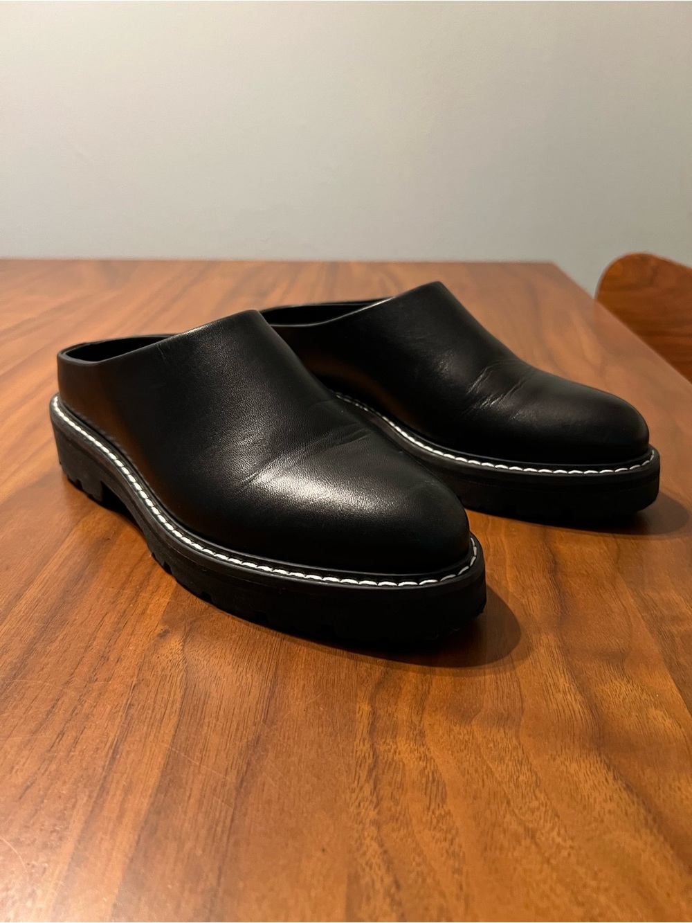 Jenni Kayne Leather Lug Sole Mule